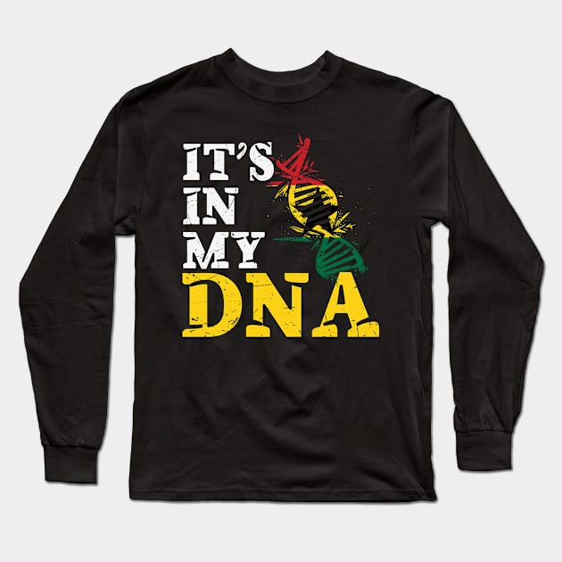 It's in my DNA - Ghana Long Sleeve T-Shirt by JayD World